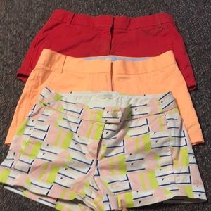 J CREW CHINO SHORT BUNDLE!!!!!